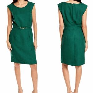 ✨ Tahari Arthur S. Levine Evergreen Sheath Dress – Size 10 ✨